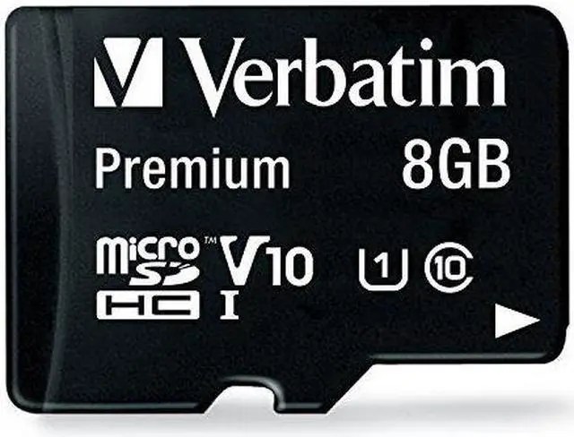 Alt view image 14 of 17 - Verbatim 8GB Premium microSDHC UHS-I Class 10 Memory Card with Adapter