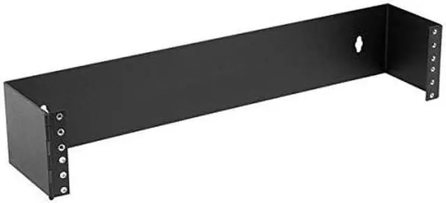 Alt view image 10 of 10 - Monoprice Wall Mount Bracket, 3.5"(H) x 19"(W) x 4"(D), 2U