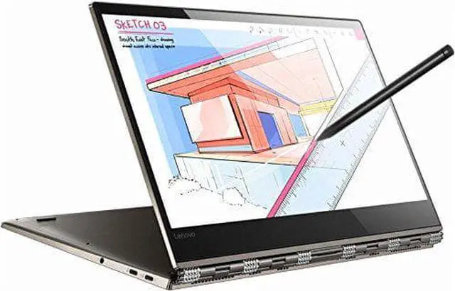 Alt view image 16 of 16 - Lenovo Yoga 920 2-in-1 Laptop - Intel Core i7 8th Gen 8550U (1.80 GHz) 8 GB Memory 256 GB SSD 13.9" Windows 10 Home - Bronze