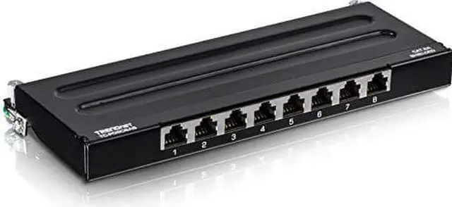 Alt view image 12 of 14 - TRENDnet TC-P08C6AS 8-Port Cat6A Shielded Wall