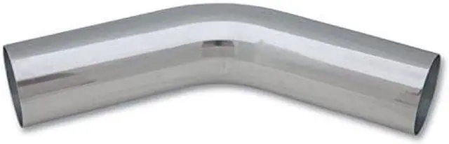 Main image of Vibrant 2177 2.5" Polished Aluminum 45 Degree Bend