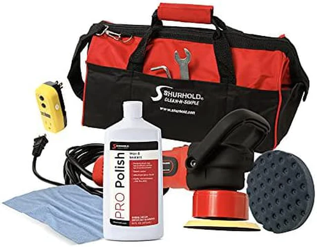 Alt view image 7 of 7 - SHURHOLD DUAL ACTION POLISHER START KIT W/ POLISH PAD TOWEL