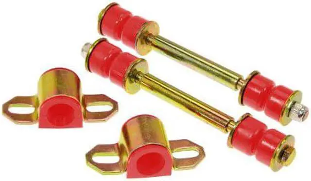 Main image of Prothane 18-1107 Red 23 mm Front Sway Bar Bushing Kit