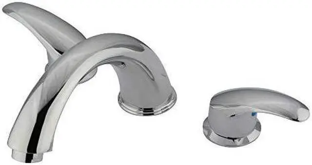 Alt view image 4 of 4 - Kingston Brass KB6361LL Roman Tub Filler with Lever Handle, Chrome