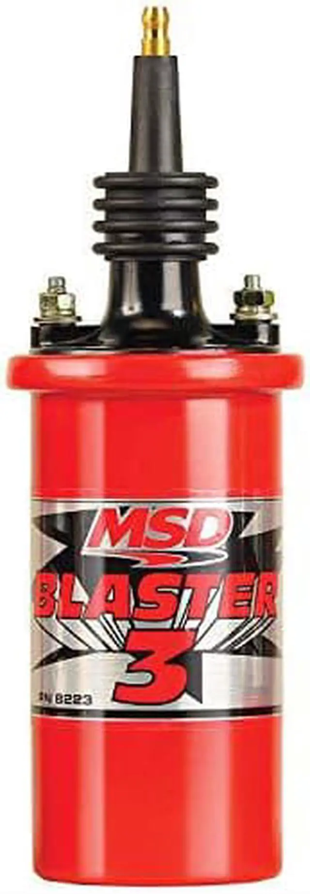 Main image of MSD 8223 Blaster 3 Ignition Coil , Red