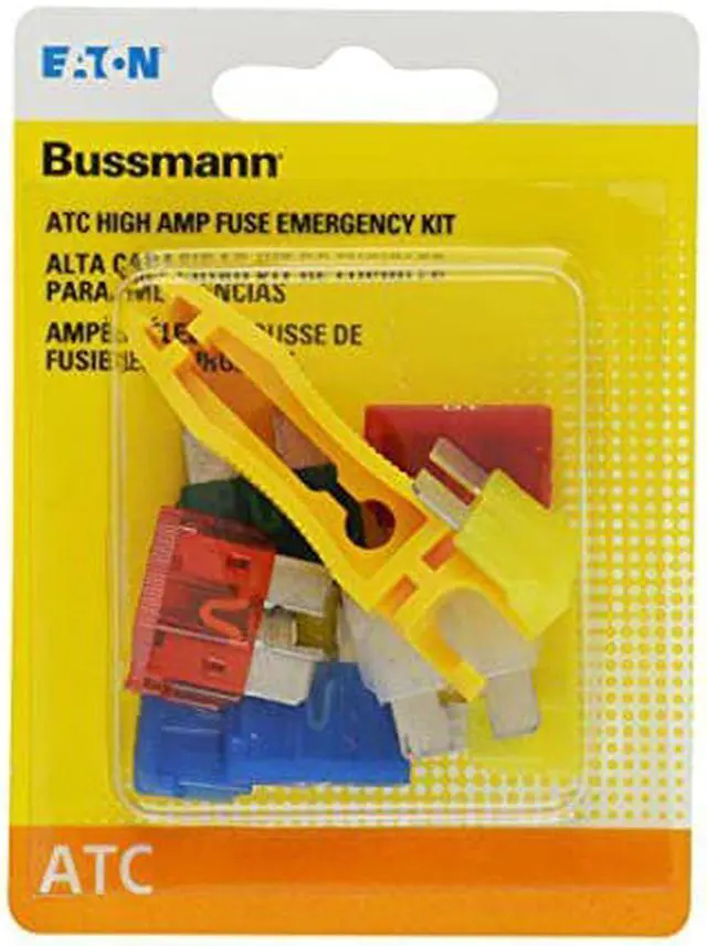 Alt view image 5 of 5 - EATON BUSSMANN BP/ATC-AH8-RPP Blade Fuse Kit,6,ATC,Automotive Fuse Kit