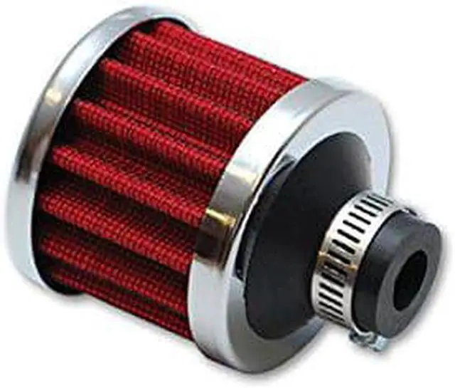 Main image of Vibrant 2166 Chrome Cap Crankcase Breather Filter