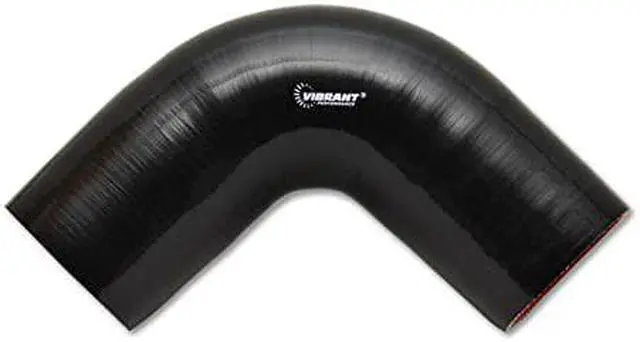 Alt view image 3 of 3 - 4 Ply Reinforced Silicone; 90Deg Elbow Connector