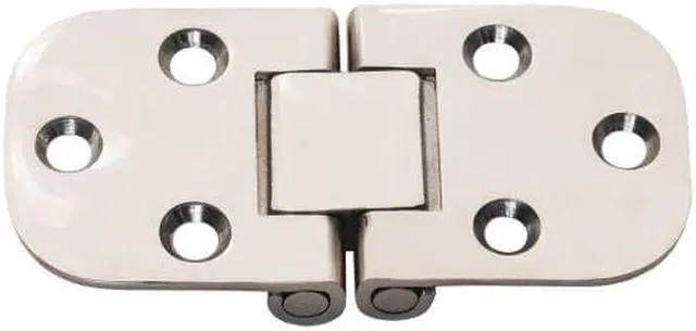 Alt view image 6 of 8 - WHITECAP FLUSH 2-PIN HINGE 3"L X 1-1/2"W 3/8" DEPTH 304SS S-3700
