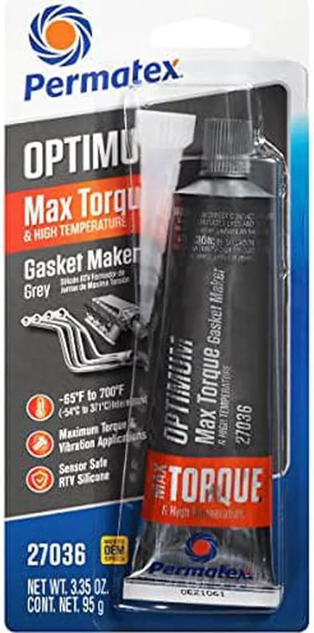 Alt view image 4 of 4 - PERMATEX 27036 PERMATEX 27036 - OPTIMUM GREY GASKET MAKER