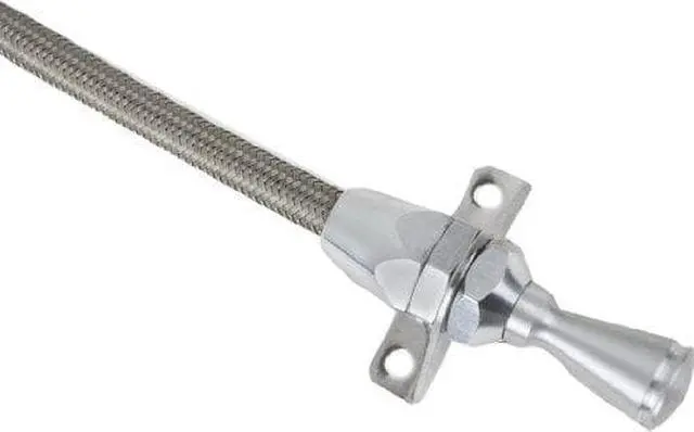 Main image of Lokar TD-3350400FM36 36" Hi-Tech Firewall Mount Transmission Dipstick for GM 350/400 Transmission