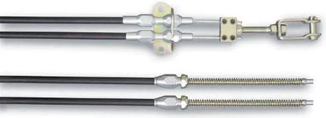Main image of Lokar EC-80FU Universal Emergency Brake Cable with Black Housing