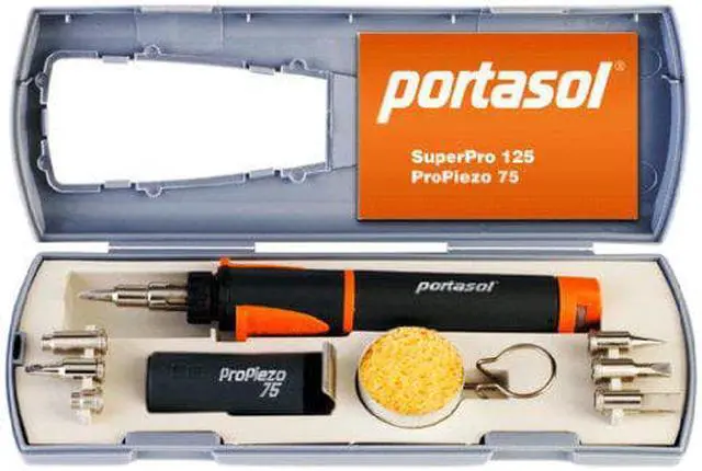 Alt view image 5 of 6 - Portasol PP-1K Cordless Self Igniting Soldering and Heat Tool Kit