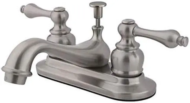 Alt view image 3 of 4 - Kingston Brass GKB608AL Lavatory , Faucet, Satin Nickel