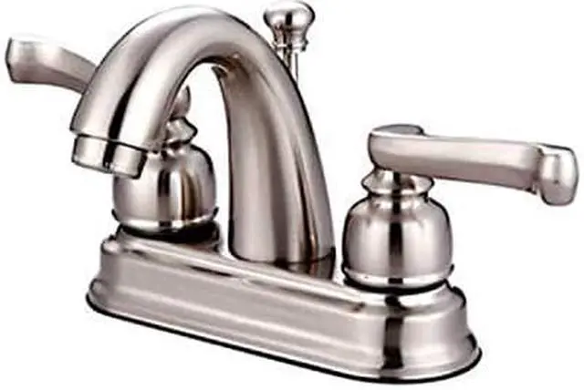 Alt view image 4 of 5 - Kingston Brass GKB5618FL Lavatory , Faucet, Satin Nickel