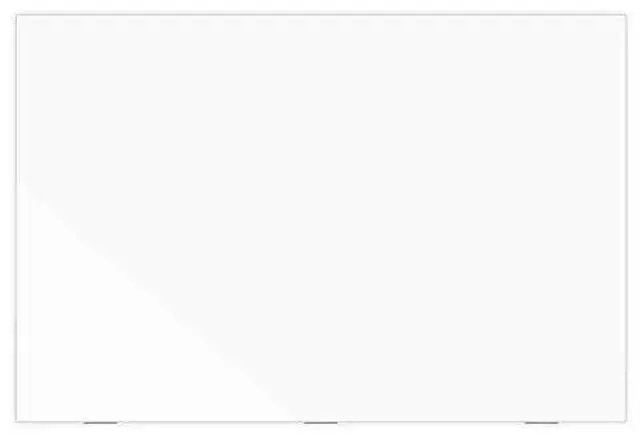 Alt view image 5 of 6 - Luxor 72"W x 48"H Magnetic Wall-Mounted Glass Board for Modern Office, Classroom, Conference Area