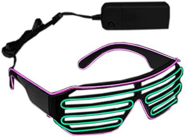 Main image of blinkee Electro Luminescent Green and Pink Shutter Shades by