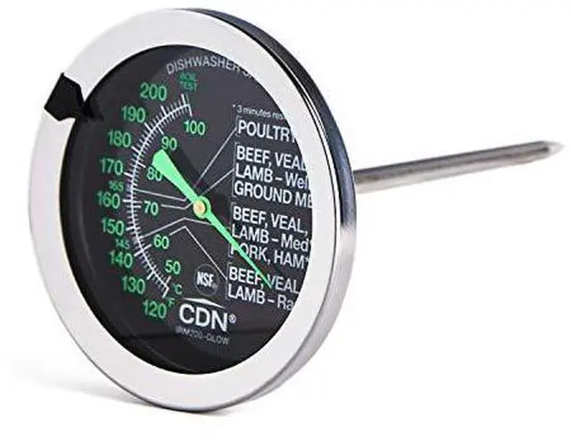 Alt view image 5 of 9 - CDN IRM200-GLOW ProAccurate Meat & Poultry Ovenproof Thermometer