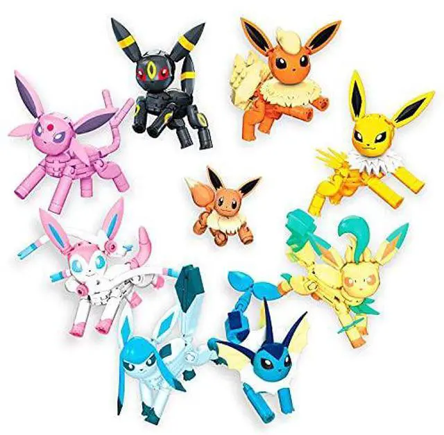 Alt view image 9 of 9 - Mega Constrax Pokémon Eevee Evolution Collection block 470 pieces GFV85