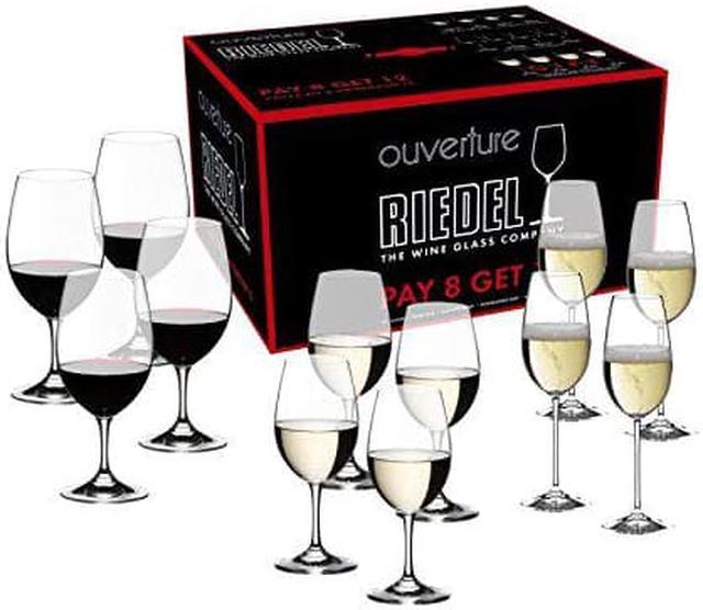 Riedel Wine Friendly White Wine/Champagne Wine Glasses (4-Pack