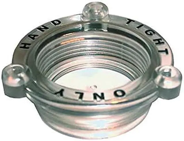 Alt view image 6 of 7 - GROCO NON-METALLIC STRAINER CAP FITS ARG-1000 & ARG-1250