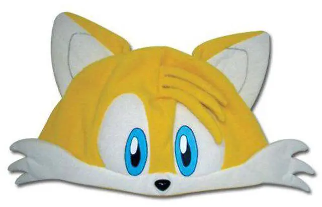 Alt view image 2 of 2 - Great Eastern Sonic the Hedgehog Tails Fleece Cap - 2307