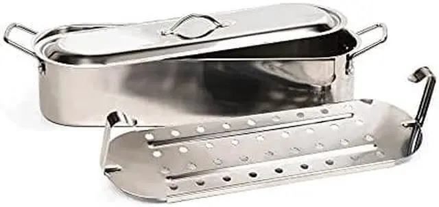 Main image of RSVP International Endurance Collection Fish Poaching Set, 20 inch, Stainless Steel