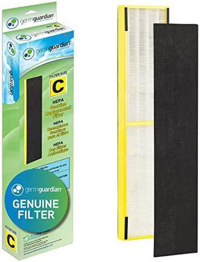 Alt view image 7 of 7 - GermGuardian FLT5000 True HEPA GENUINE Replacement Filter C