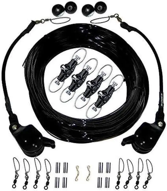 Alt view image 7 of 8 - Rupp Double Rigging Kit w/Lok-Ups & Nok-Outs - 260 Black Mono