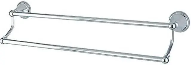 Alt view image 4 of 5 - Kingston Brass BA297318C 18 in. Dual Towel Bar
