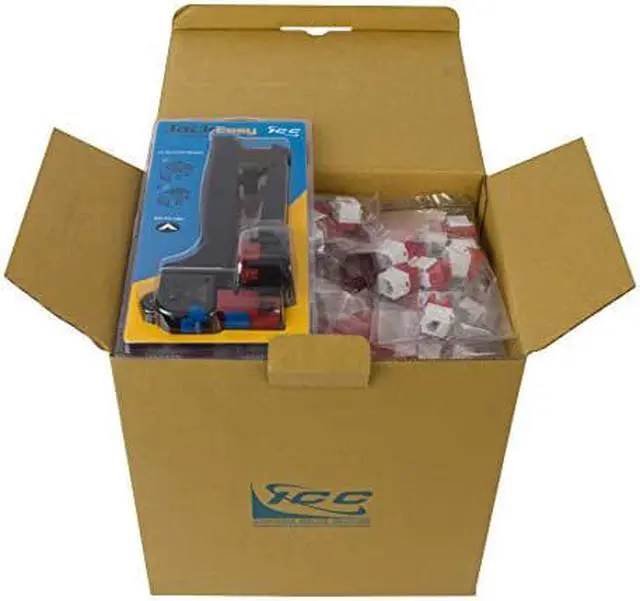 Alt view image 7 of 13 - ICC ICC-IC107F6VWH MODULE- CAT 6- HD- 400 PK- WHITE