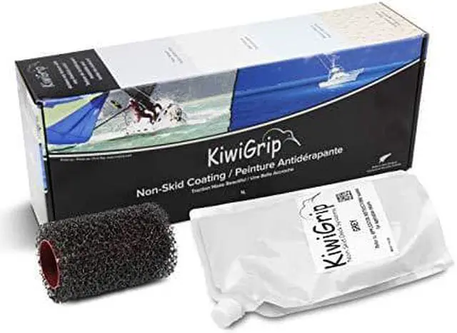 Alt view image 6 of 8 - KiwiGrip 1 Liter Pouch - Grey w/4" Roller