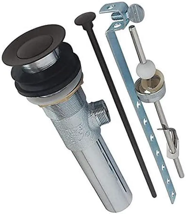Alt view image 4 of 5 - Kingston Brass KB1005 Kingston Brass KB1005 Brass Pop Up Assembly, Oil Rubbed Bronze
