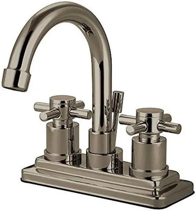 Alt view image 4 of 5 - Kingston Brass KS8668DX CONCORD Two Handle Centerset Lavatory Faucet with Brass