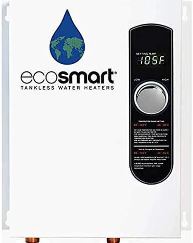 Alt view image 4 of 4 - EcoSmart ECO18 18 kW 240V Electric Tankless Water Heater
