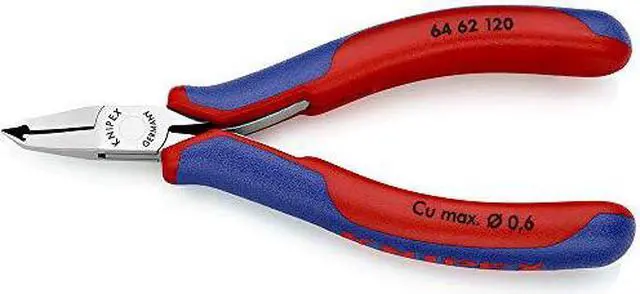 Alt view image 3 of 3 - KNIPEX 64 62 120 End Cutting Nipper,4-3/4 in.,Bevel Cut