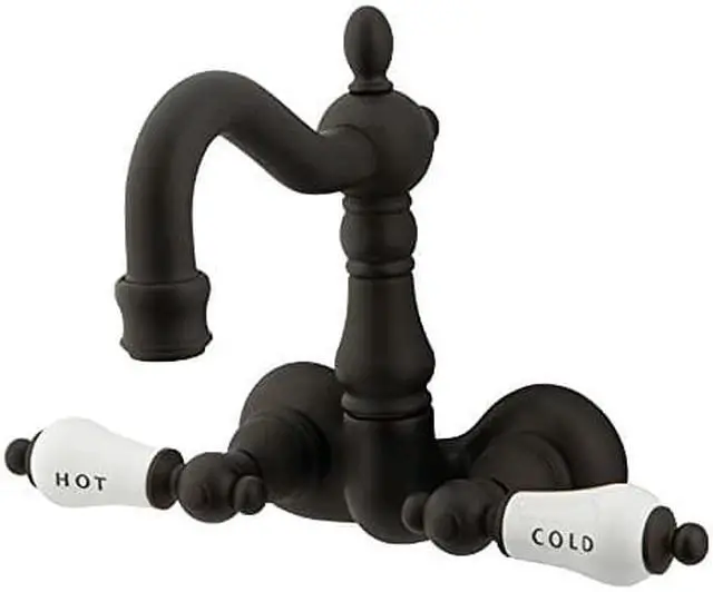 Alt view image 4 of 5 - Kingston Brass CC1073T5 Wall Mount Clawfoot Tub Filler