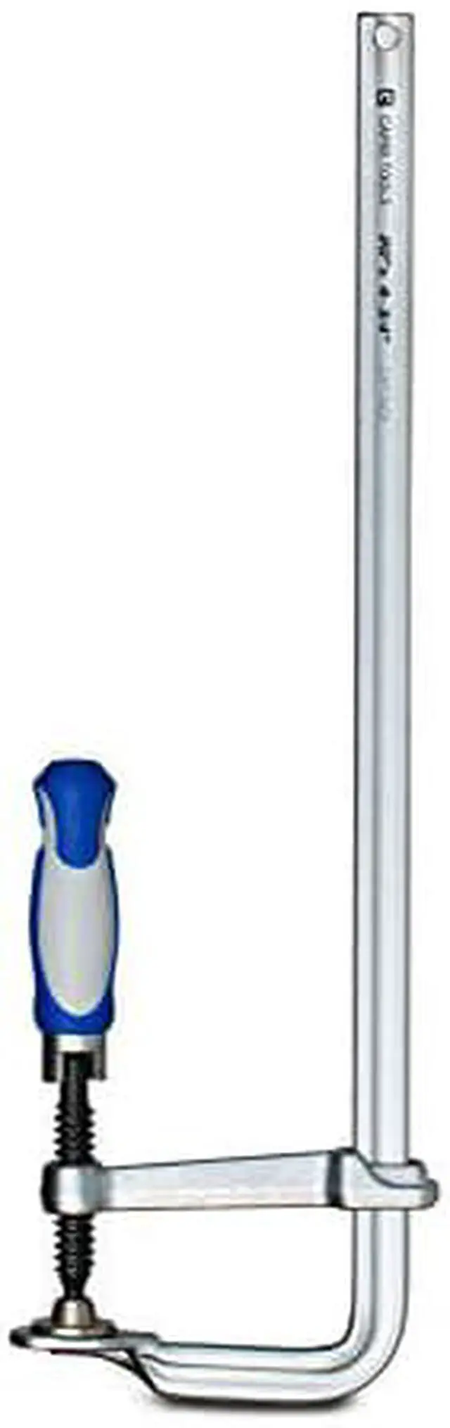 Alt view image 7 of 7 - Capri Tools 20-Inch All Steel Bar Clamp with Foldable Ergonomic Handle 4-3/4-Inch Throat Depth 1653 lb Clamping Force