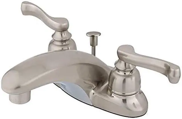 Alt view image 4 of 5 - Kingston Brass GKB8628FL Lavatory , Faucet, Satin Nickel