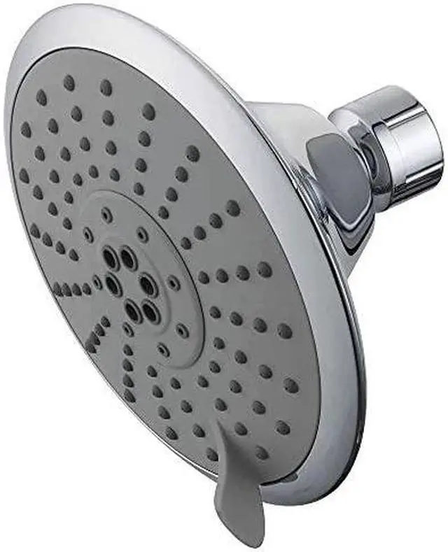 Alt view image 5 of 7 - Kingston Brass KX251 Kingston Brass Watersense KX251 5 Diameter 5 Function Spray Pattern Shower Head, Chrome
