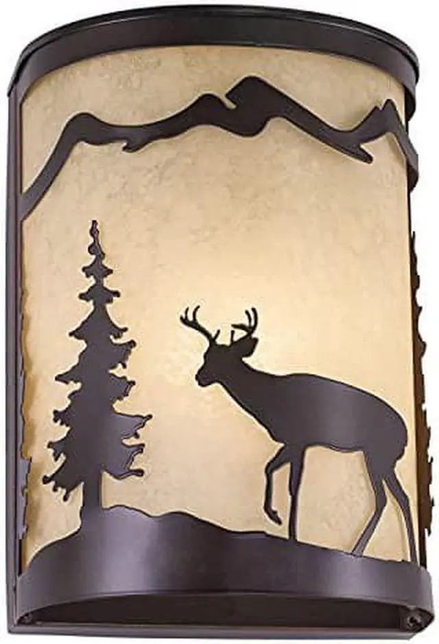 Alt view image 7 of 7 - Vaxcel Bryce 8" Wall Sconce Burnished Bronze - WS55408BBZ