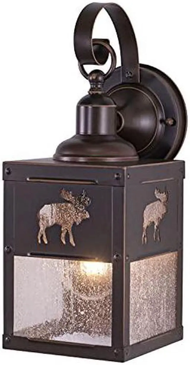 Alt view image 3 of 3 - Vaxcel One Light Outdoor Wall Light OW24963BBZ One Light Outdoor Wall Light