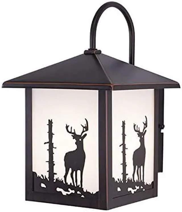 Alt view image 3 of 3 - Vaxcel One Light Outdoor Wall Light OW33583BBZ One Light Outdoor Wall Light