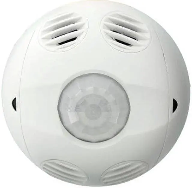 Main image of Leviton OSC20-RMW Multi-Technology, 360 Degree, Commercial Grade 2000 Square Foot Coverage, Self-Adjusting, Ceiling Mount Occupancy Sensor, True White