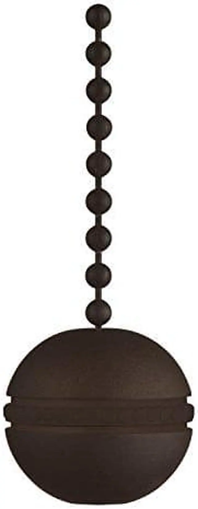 Alt view image 2 of 2 - westinghouse lighting 7709600 oil rubbed bronze ball pull chain , oil-rubbed bronze