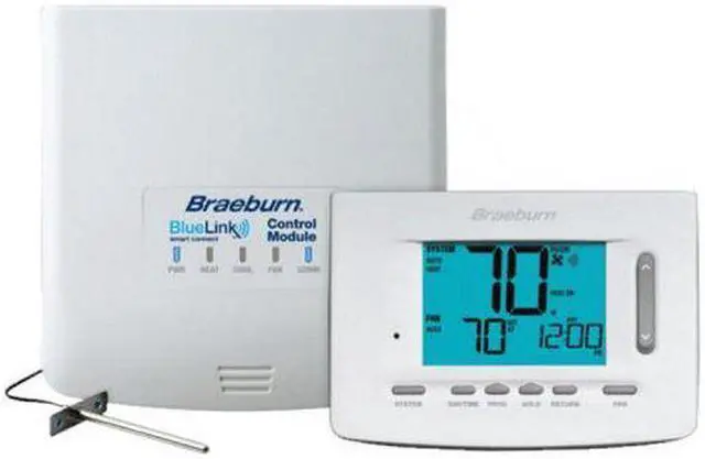Alt view image 7 of 8 - Universal Programmable Wireless Thermostat Kit - for Systems up to 3 Heat/ 2 Cool
