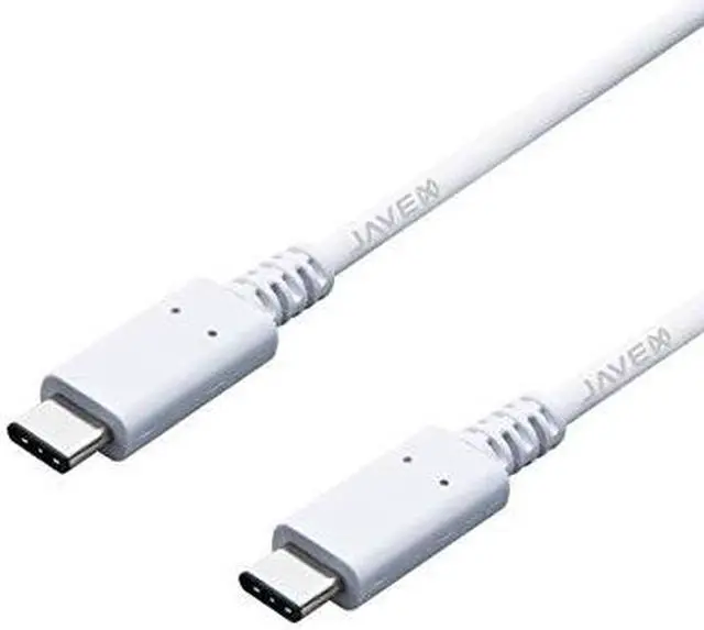 Alt view image 6 of 6 - JAVEX UL 9990 Listed [USB-IF Certified, E-Mark IC] USB Type-C to C Cable, 6 FT[1.8M], White
