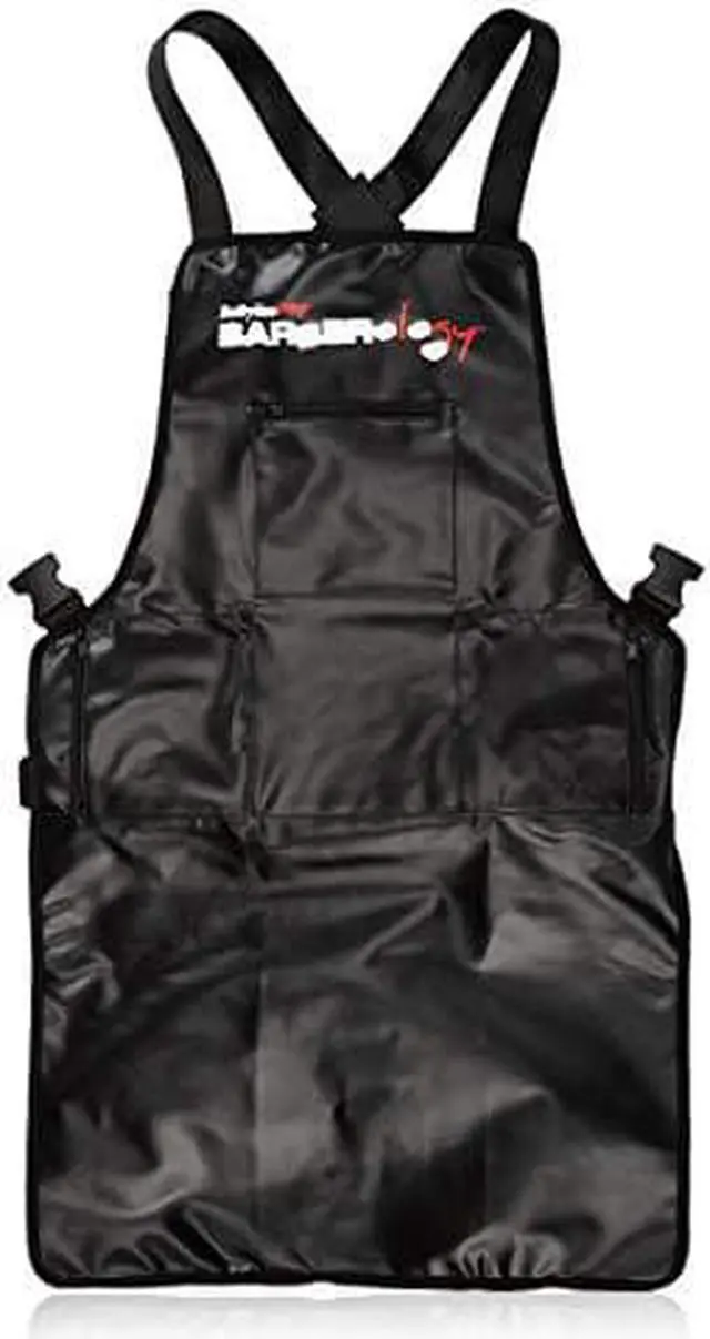 Alt view image 5 of 5 - Babyliss Pro Barberology Industrial Barber Apron #BBAPRON