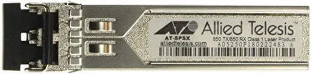 Alt view image 8 of 12 - ALLIED TELESIS INC. AT-SPSX-90 FED, 500M 850NM 1000SX SMALL FORM PLUGGABLE