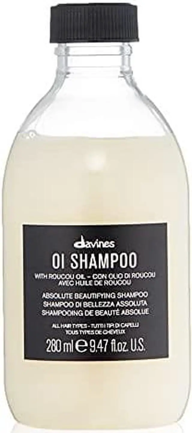 Main image of Davines OI Shampoo | Nourishing Shampoo for All Hair Types | Shine, Volume, and Silky-Smooth Hair Everyday | 9.47 Fl Oz